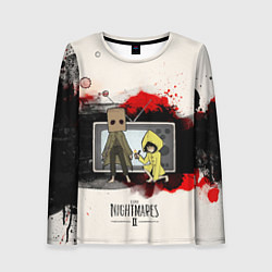 Лонгслив женский Little Nightmares 2, цвет: 3D-принт