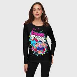 Лонгслив женский Friday Night Funkin, цвет: 3D-принт — фото 2