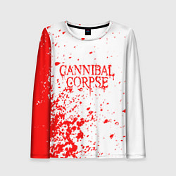 Женский лонгслив Cannibal corpse