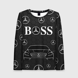 Женский лонгслив BOSS MERCEDES-BENZ