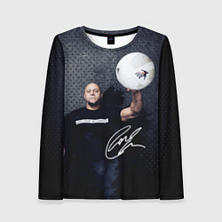 Женский лонгслив Roberto Carlos Подпись