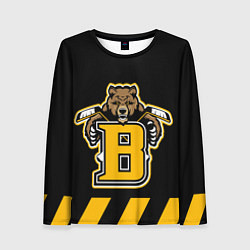 Лонгслив женский BOSTON BRUINS, цвет: 3D-принт