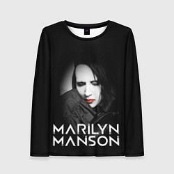 Лонгслив женский MARILYN MANSON, цвет: 3D-принт