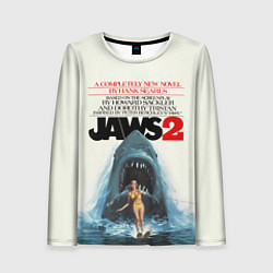 Лонгслив женский Jaws 2, цвет: 3D-принт