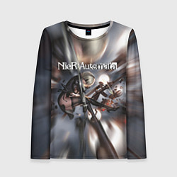 Лонгслив женский YoRHa Nier Automata Z, цвет: 3D-принт