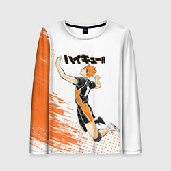 Женский лонгслив Шоё Хината ВОЛЕЙБОЛ!!