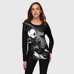 Лонгслив женский 2B Nier: Automata, цвет: 3D-принт — фото 2