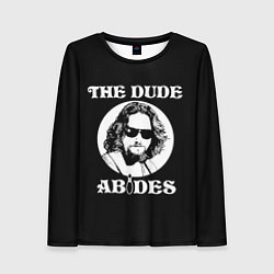 Лонгслив женский The dude ABIDES, цвет: 3D-принт