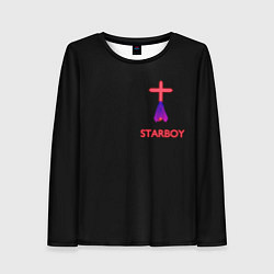 Лонгслив женский STARBOY - The Weeknd, цвет: 3D-принт