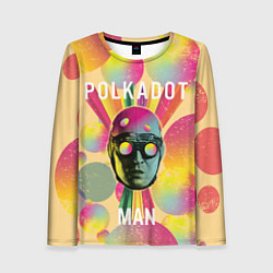 Женский лонгслив Polkadot Man