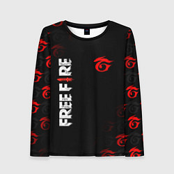 Лонгслив женский GARENA FREE FIRE, цвет: 3D-принт