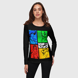 Лонгслив женский Ковбой Бибоп, цвет: 3D-принт — фото 2