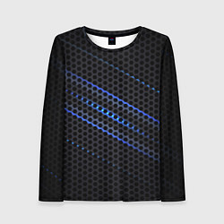 Женский лонгслив СТАЛЬНАЯ СЕТКА НЕОН STEEL MESH NEON