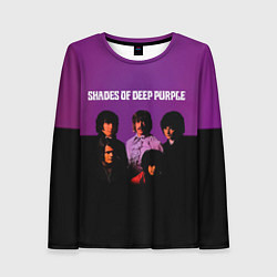 Лонгслив женский Shades of Deep Purple, цвет: 3D-принт