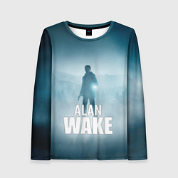 Женский лонгслив Alan Wake Video Game Art