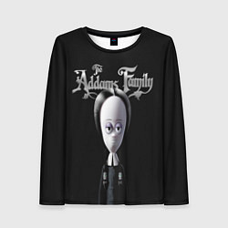 Лонгслив женский Семейка Аддамс Addams Family, цвет: 3D-принт