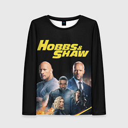 Лонгслив женский Hobbs & Shaw, цвет: 3D-принт