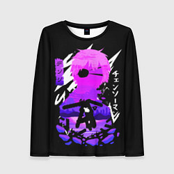 Лонгслив женский Chainsaw Man: Человек-бензопила, цвет: 3D-принт