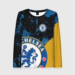Лонгслив женский ЧЕЛСИ CHELSEA GOLDEN LOGO, цвет: 3D-принт