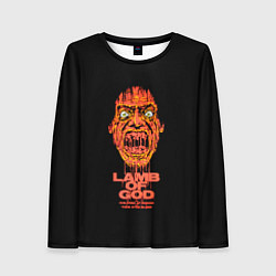 Женский лонгслив Scary zombie LOG