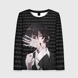 Женский лонгслив Дазай Осаму Исповедь неполноценного человека