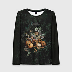 Лонгслив женский Дауншифтинг, цвет: 3D-принт