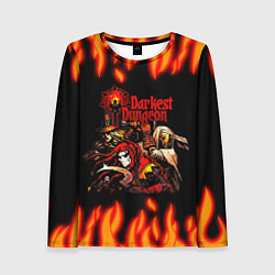 Лонгслив женский Darkest Dungeon Heroes, цвет: 3D-принт