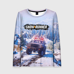 Женский лонгслив SnowRunner Гонки по бездорожью
