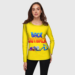 Лонгслив женский Дорога домой мультфильм от нетфликса про животных, цвет: 3D-принт — фото 2