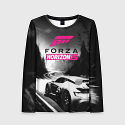 Лонгслив женский Forza Horizon 5 - night race, цвет: 3D-принт