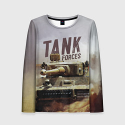 Лонгслив женский Forces Tank, цвет: 3D-принт