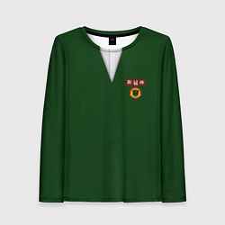 Лонгслив женский Hyosan High School uniform, цвет: 3D-принт
