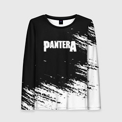 Лонгслив женский Pantera Logo, цвет: 3D-принт