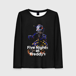 Лонгслив женский Five Nights at Freddys: Security Breach воспитател, цвет: 3D-принт