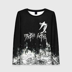 Лонгслив женский Ghostemane Mercury Trash Gang Гостмейн Призрак гра, цвет: 3D-принт