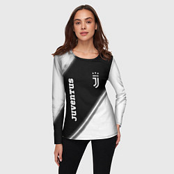 Лонгслив женский ЮВЕНТУС Juventus Краска, цвет: 3D-принт — фото 2