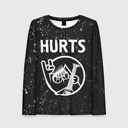 Женский лонгслив Hurts КОТ Потертости