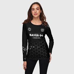 Лонгслив женский Bayer 04 Форма Champions, цвет: 3D-принт — фото 2