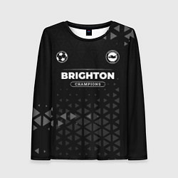 Женский лонгслив Brighton Форма Champions