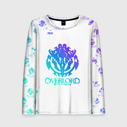 Лонгслив женский Overlord неоновый логотип, цвет: 3D-принт