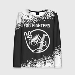Лонгслив женский Foo Fighters КОТ Арт, цвет: 3D-принт