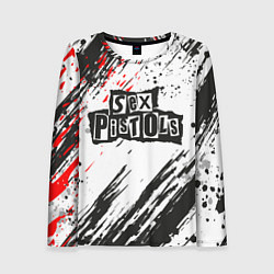 Лонгслив женский Sex Pistols Big Logo, цвет: 3D-принт