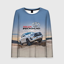 Лонгслив женский Toyota Hilux Rogue Off-road vehicle Тойота - прохо, цвет: 3D-принт