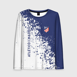 Женский лонгслив Atletico madrid football sport