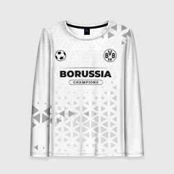 Лонгслив женский Borussia Champions Униформа, цвет: 3D-принт