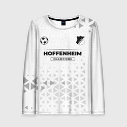 Лонгслив женский Hoffenheim Champions Униформа, цвет: 3D-принт