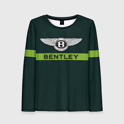 Лонгслив женский Bentley green, цвет: 3D-принт