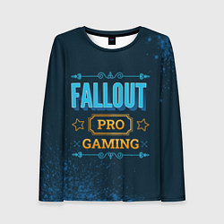 Лонгслив женский Игра Fallout: PRO Gaming, цвет: 3D-принт