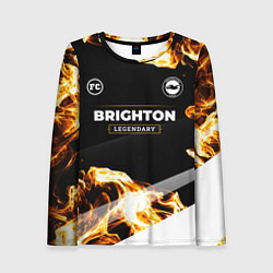 Женский лонгслив Brighton legendary sport fire