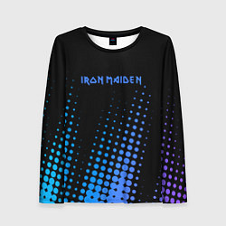 Лонгслив женский Iron Maiden - neon, цвет: 3D-принт